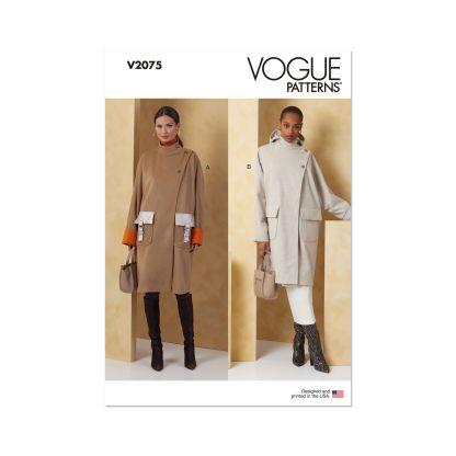 Patron Vogue 2075 - Manteau pour femme