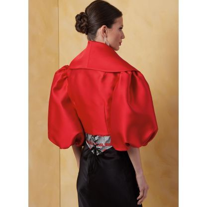 Patron Vogue 2078 - Boléro et capes pour femme 2