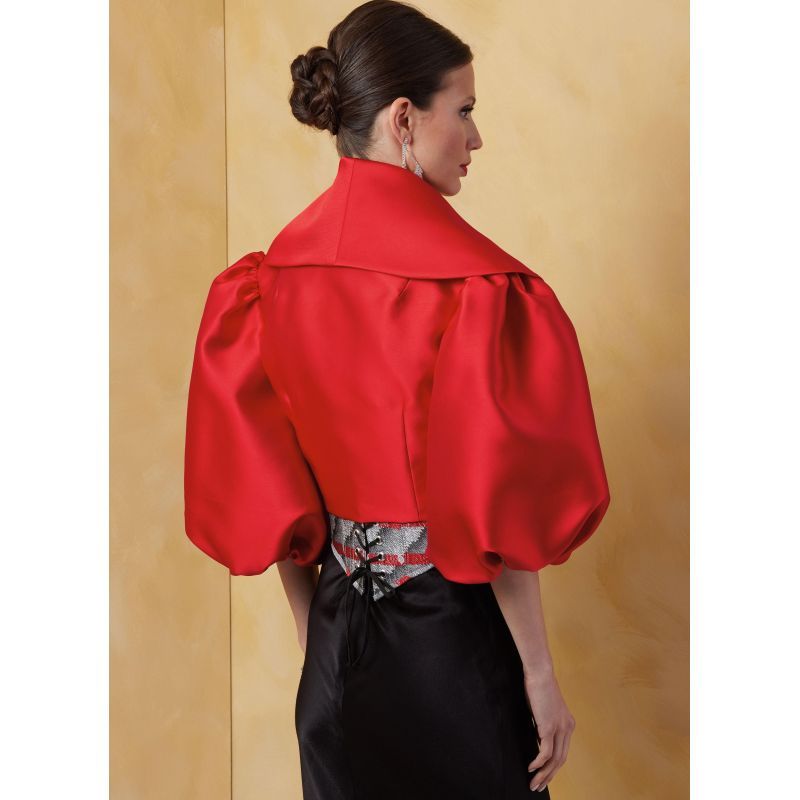 Patron Vogue 2078 - Boléro et capes pour femme