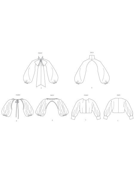 Patron Vogue 2079 - Boléro pour femme