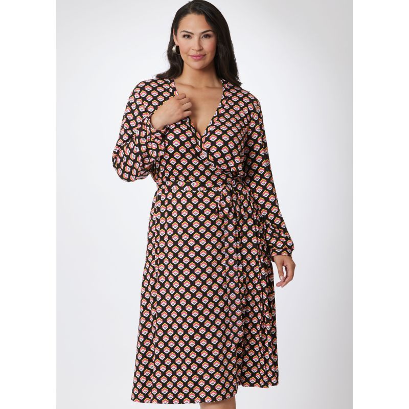 Patron Vogue 2081 B5 (36-44) - Robe portefeuille par Diane von Furstenberg