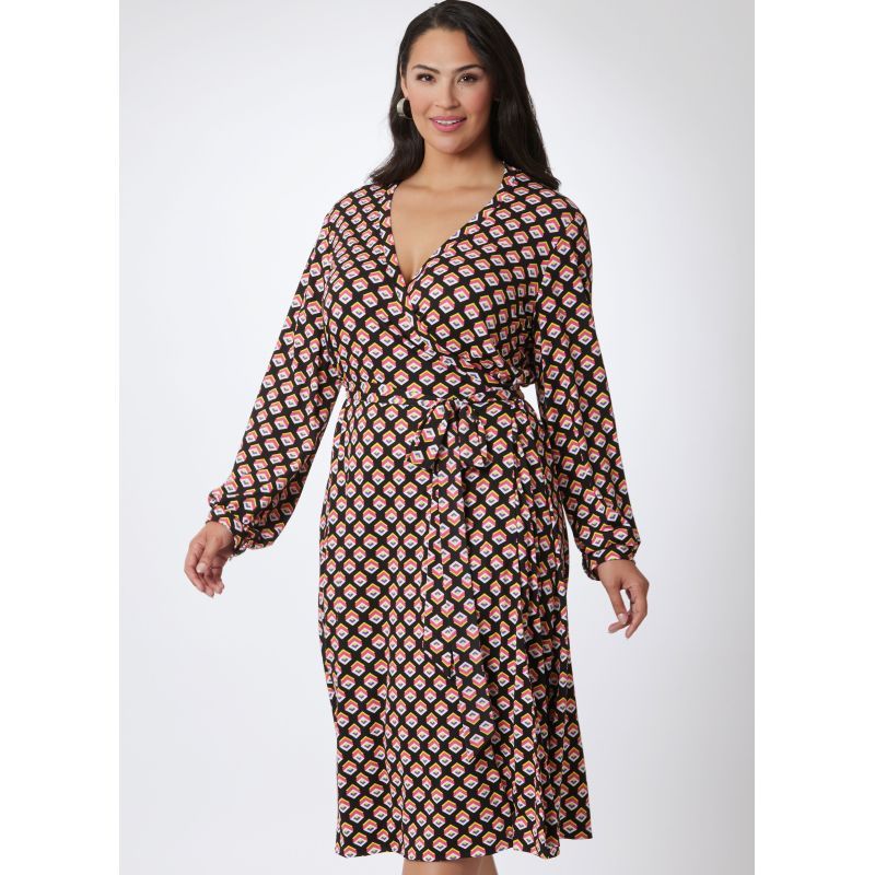 Patron Vogue 2081 B5 (36-44) - Robe portefeuille par Diane von Furstenberg