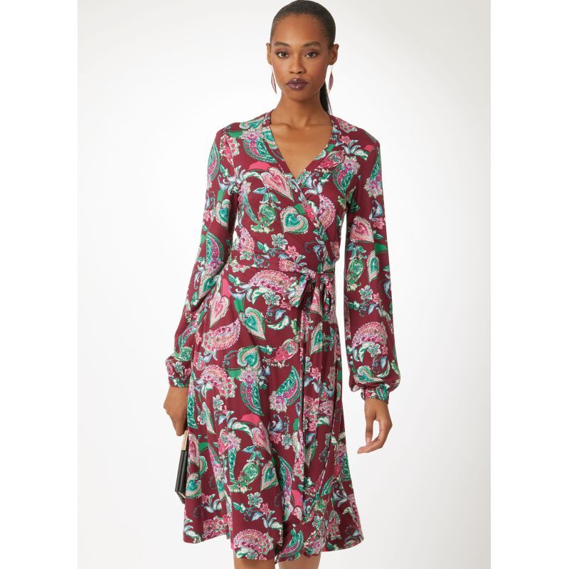 Patron Vogue 2081 B5 (36-44) - Robe portefeuille par Diane von Furstenberg