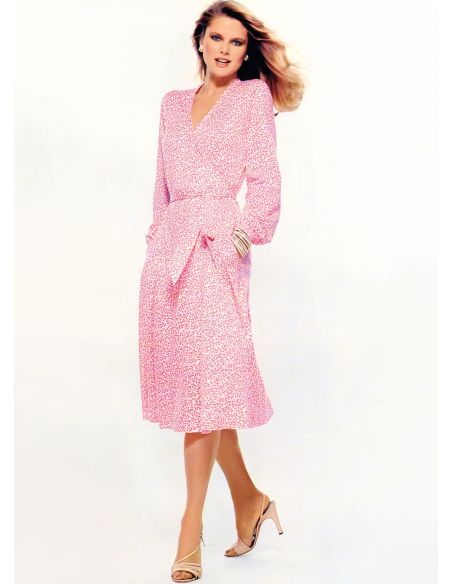 Patron Vogue 2081 B5 (36-44) - Robe portefeuille par Diane von Furstenberg