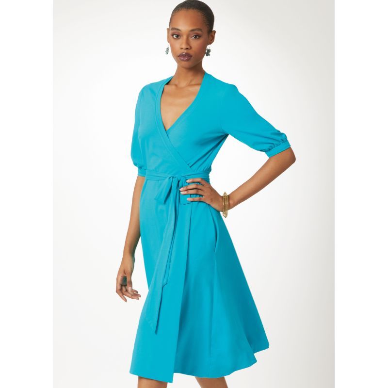 Patron Vogue 2081 B5 (36-44) - Robe portefeuille par Diane von Furstenberg