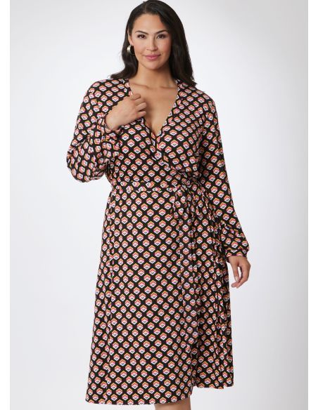 Patron Vogue 2081 B5 (36-44) - Robe portefeuille par Diane von Furstenberg