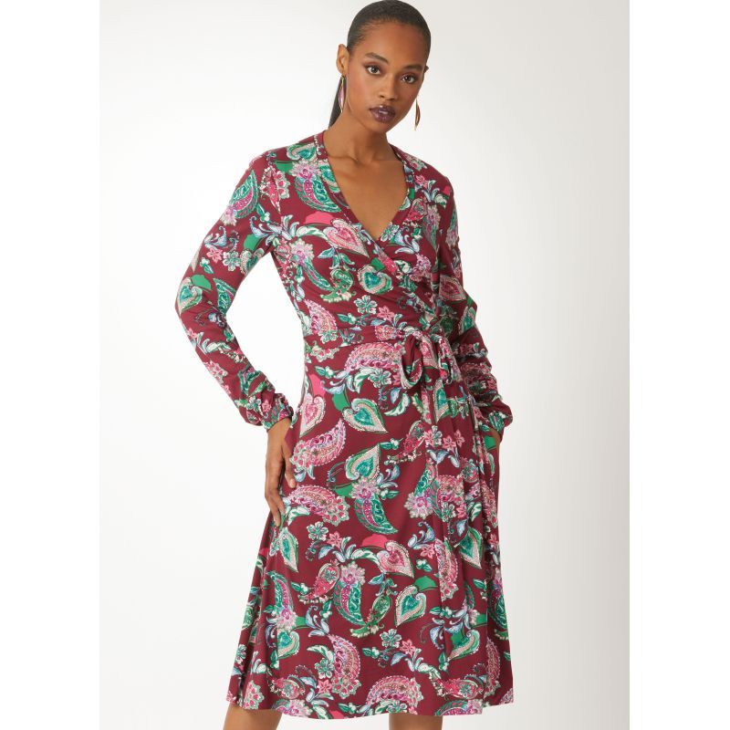 Patron Vogue 2081 B5 (36-44) - Robe portefeuille par Diane von Furstenberg