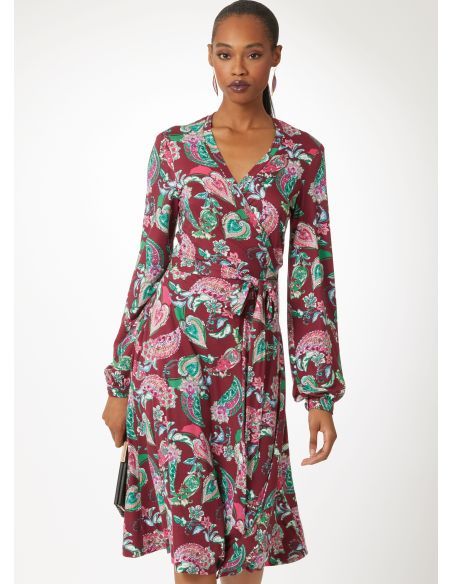 Patron Vogue 2081 B5 (36-44) - Robe portefeuille par Diane von Furstenberg