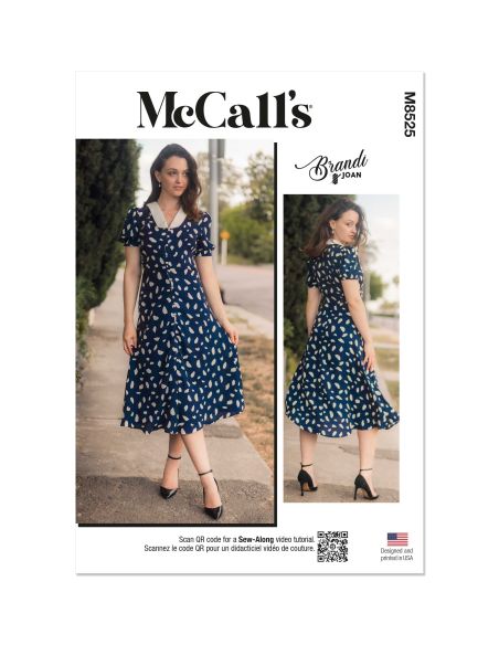 Patron McCall's 8525.H5 - Robe élégante