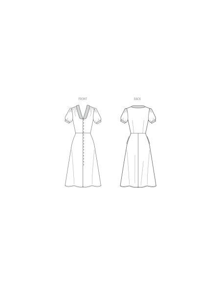 Patron McCall's 8525.H5 - Robe élégante