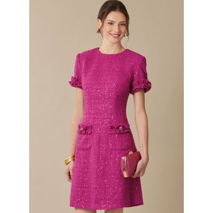 Patron McCall's 8529.D5 - Robe fourreau avec variations de manches 2