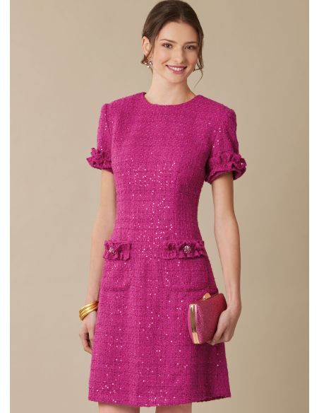 Patron McCall's 8529.D5 - Robe fourreau avec variations de manches