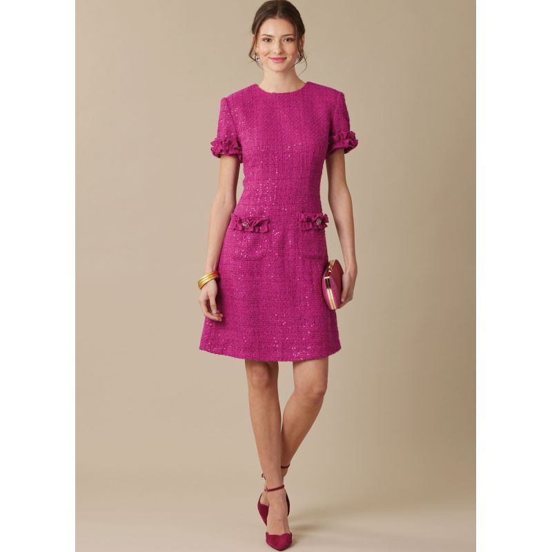 Patron McCall's 8529.D5 - Robe fourreau avec variations de manches