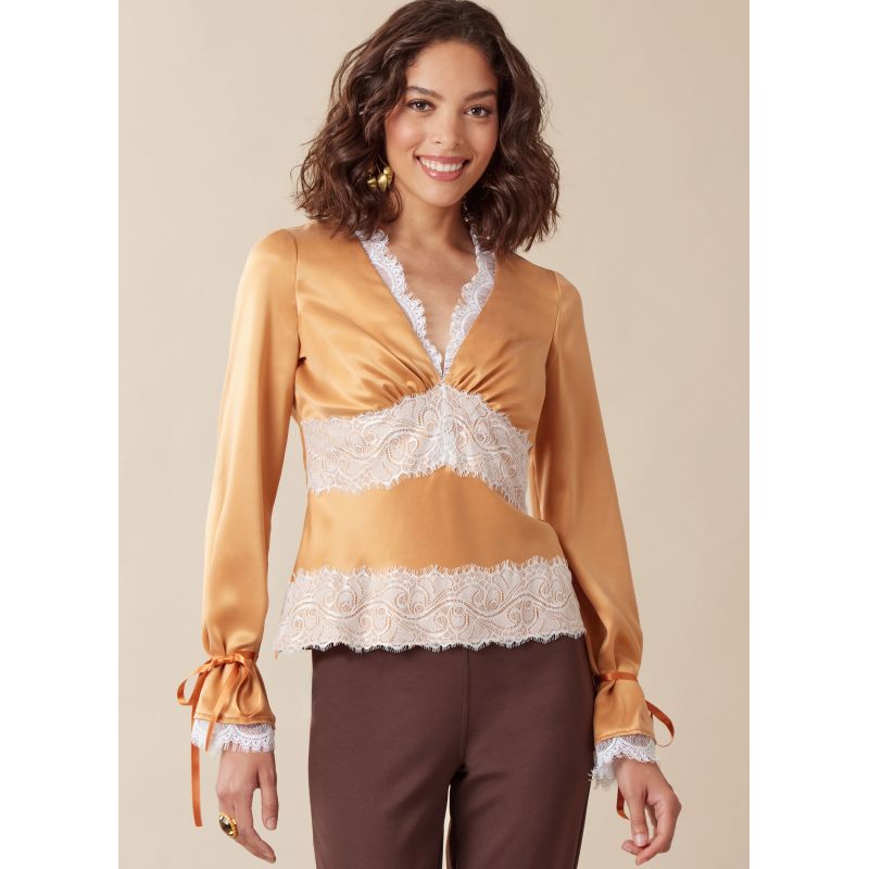 Patron McCall's 8530.K5 - Haut féminin avec variations de manches