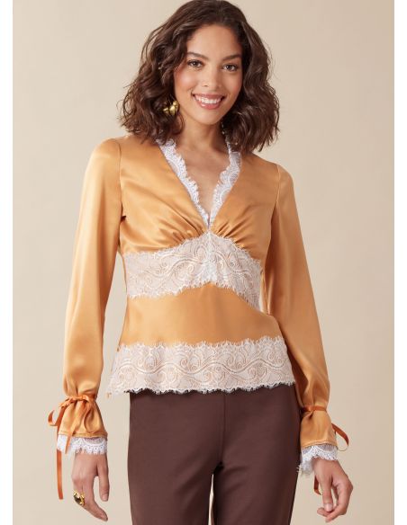 Patron McCall's 8530.K5 - Haut féminin avec variations de manches