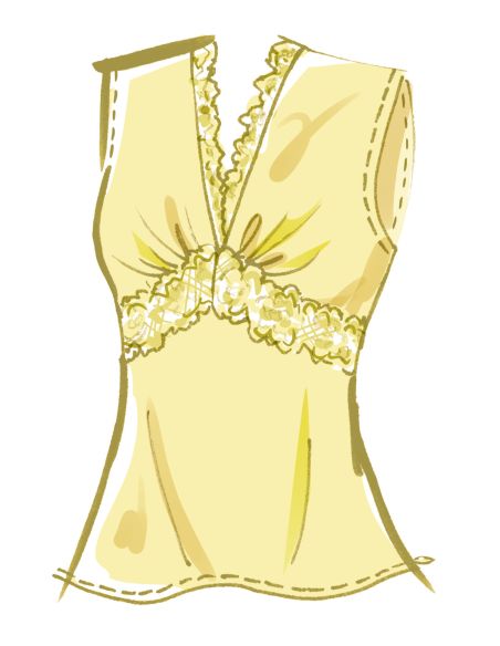 Patron McCall's 8530.K5 - Haut féminin avec variations de manches