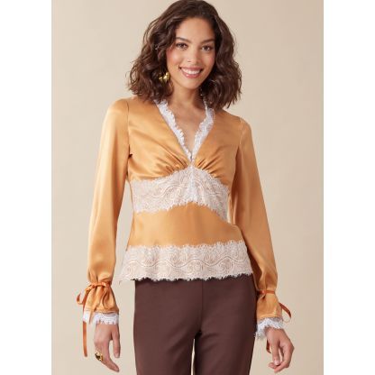 Patron McCall's 8530.K5 - Haut féminin avec variations de manches 2