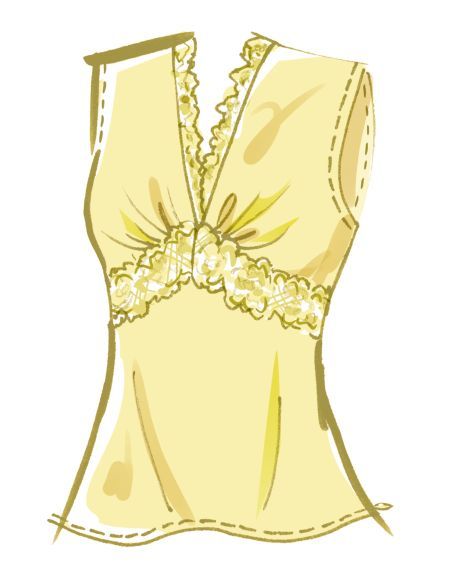 Patron McCall's 8530.K5 - Haut féminin avec variations de manches