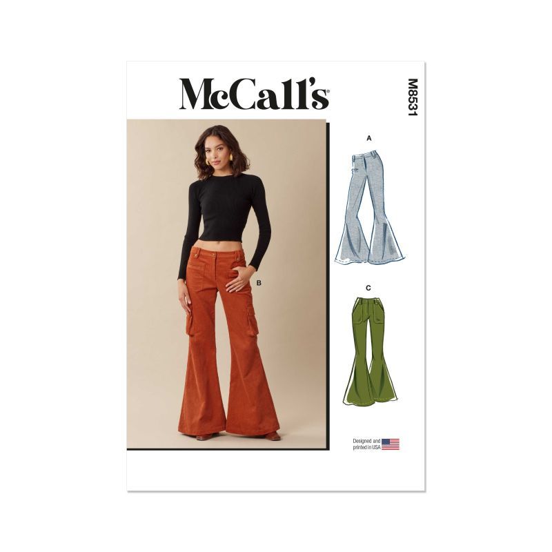 Patron McCall's 8531.K5 - Pantalon classique pour femme