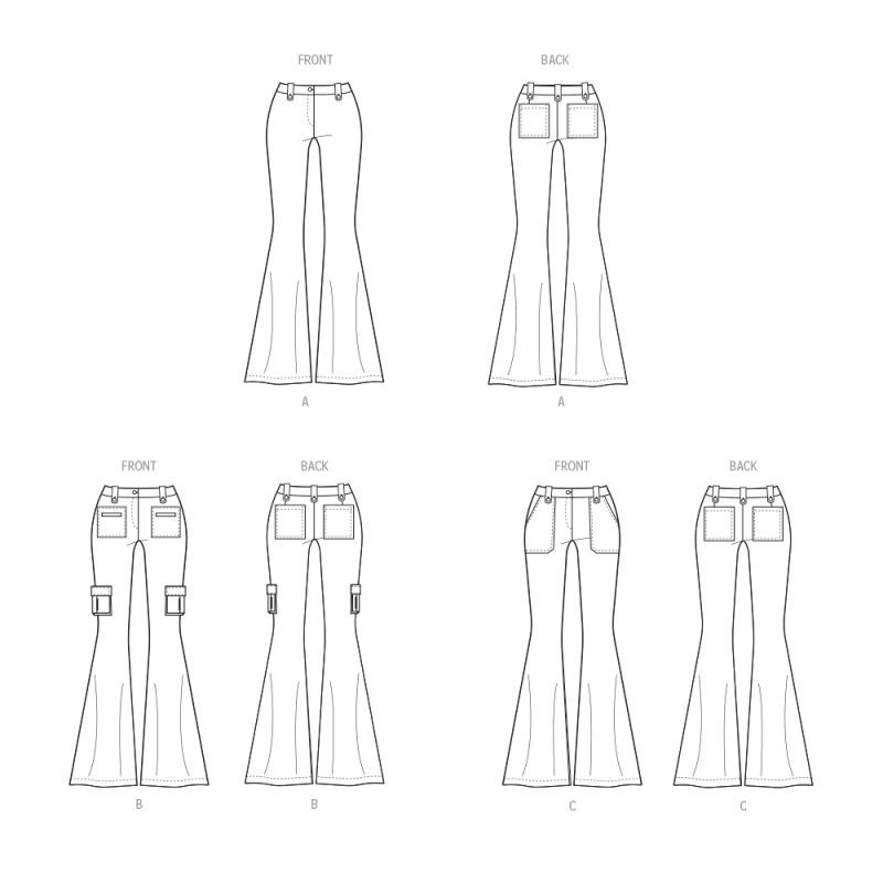 Patron McCall's 8531.K5 - Pantalon classique pour femme