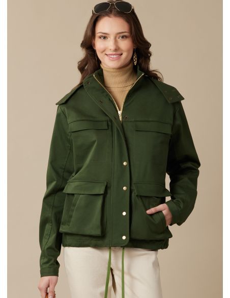 Patron McCall's 8532.A - Veste créative pour femme