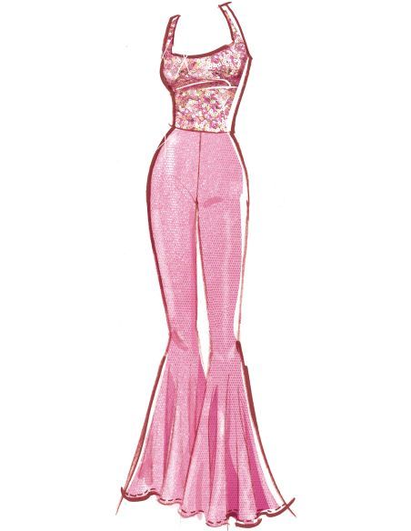 Patron McCall's 8534.H5- Combinaison élégante pour femme