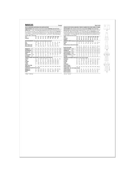 Patron McCall's 8535.AA - Chemise pour femme