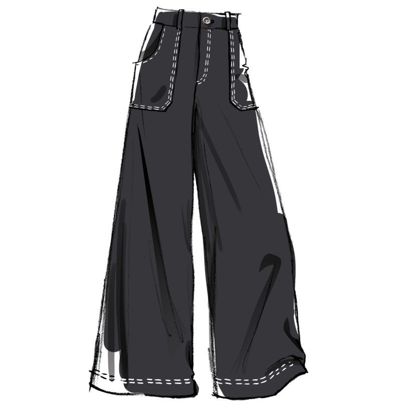 Patron McCall's 8536.AA - Shorts et pantalons pour homme