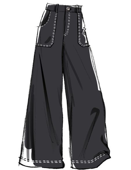 Patron McCall's 8536.AA - Shorts et pantalons pour homme