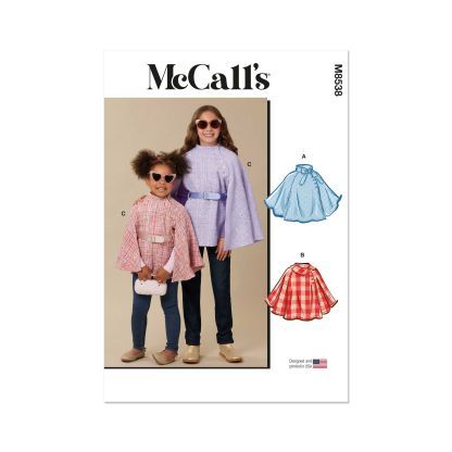 Patron McCall's 8538.HH - Capes pour enfants