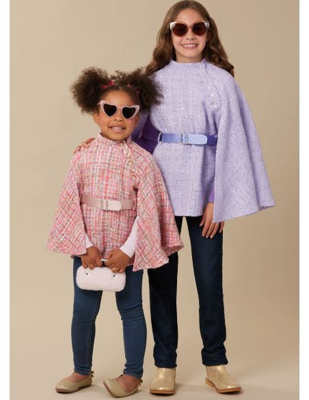 Patron McCall's 8538.HH - Capes pour enfants