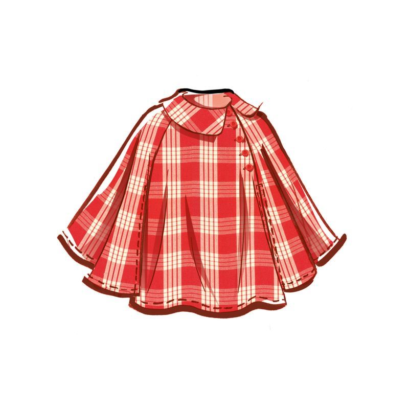 Patron McCall's 8538.HH - Capes pour enfants