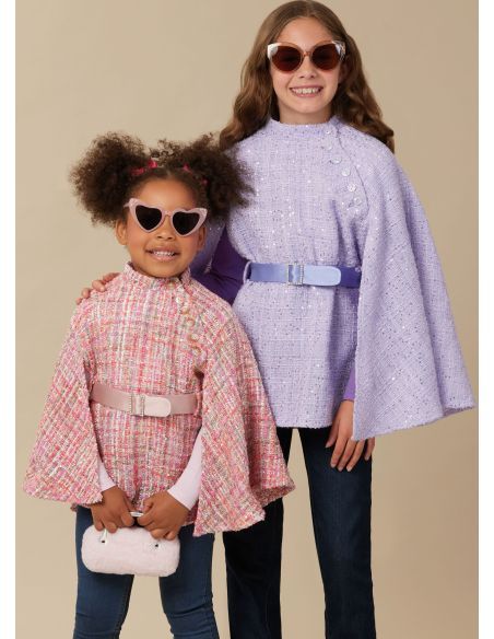 Patron McCall's 8538.HH - Capes pour enfants