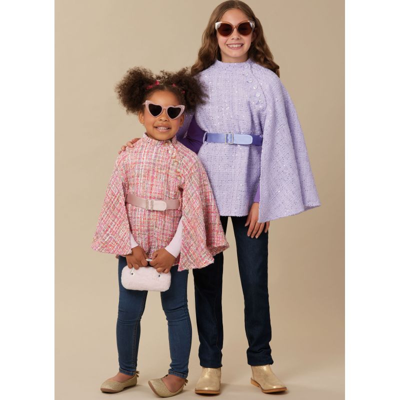 Patron McCall's 8538.HH - Capes pour enfants