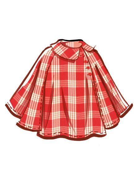 Patron McCall's 8538.HH - Capes pour enfants