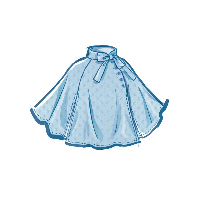 Patron McCall's 8538.HH - Capes pour enfants
