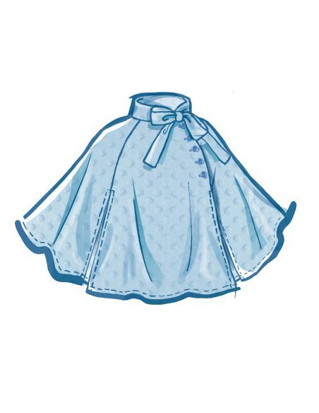 Patron McCall's 8538.HH - Capes pour enfants
