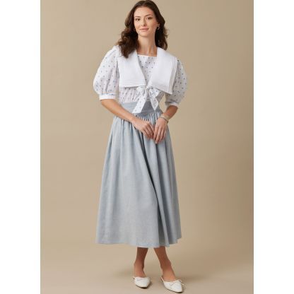 Patron McCall's 8540.H5 - Haut et jupe pour femme 2