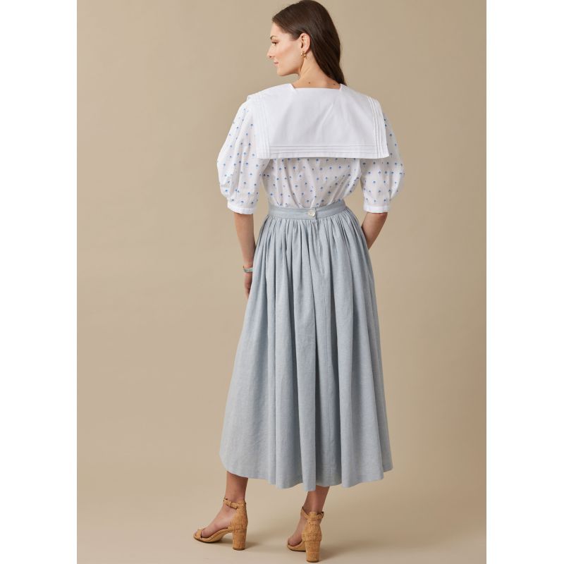 Patron McCall's 8540.H5 - Haut et jupe pour femme