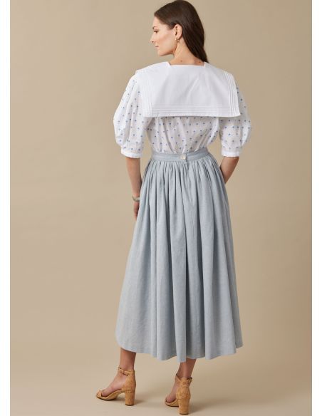 Patron McCall's 8540.H5 - Haut et jupe pour femme