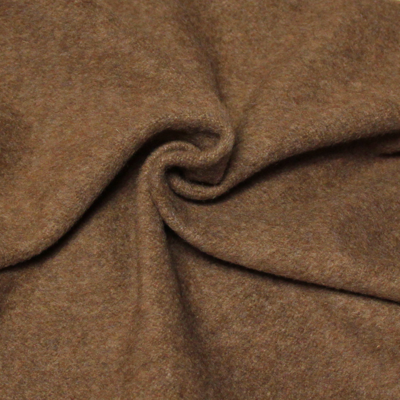 Tweed de laine, alpaga & mohair - Camel