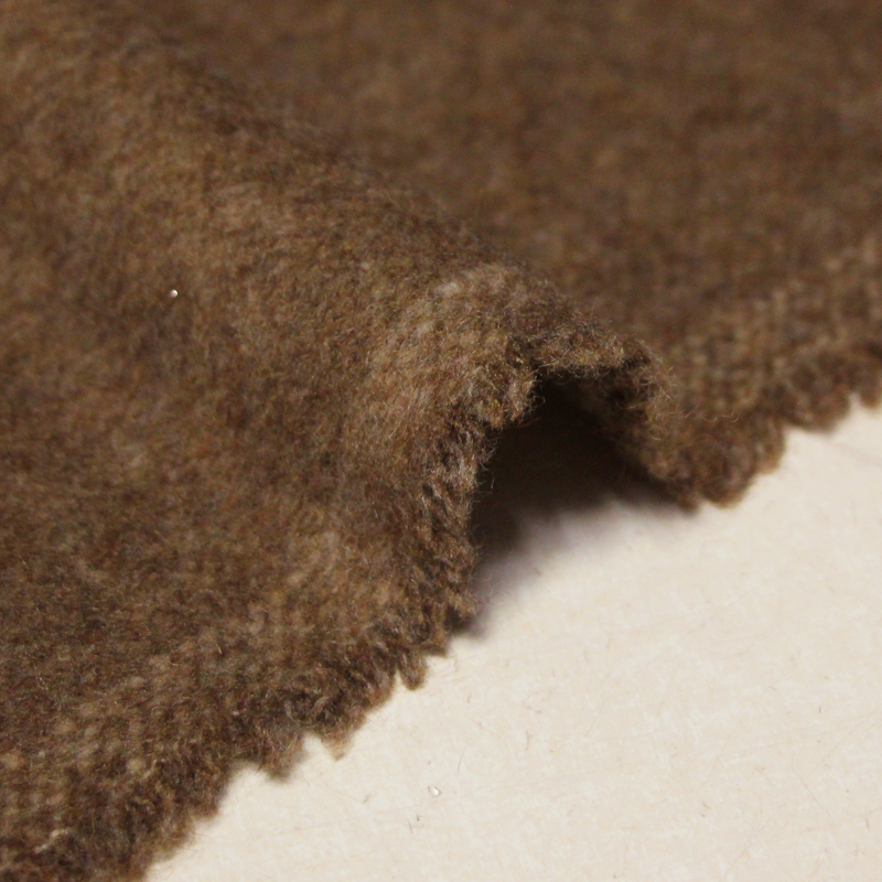 Tweed de laine, alpaga & mohair - Camel