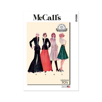 Patron McCall's 8542.A - Veste pour femme