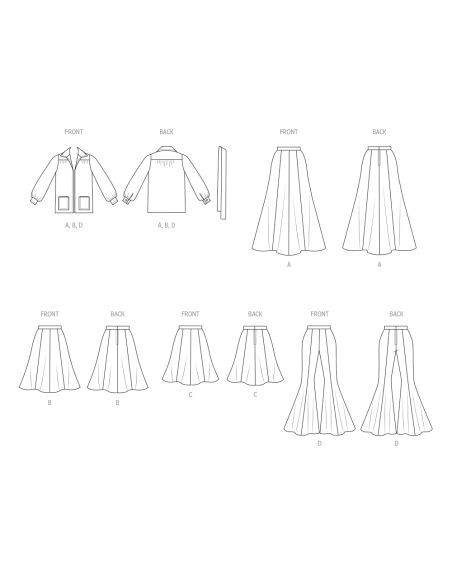 Patron McCall's 8542.A - Veste pour femme