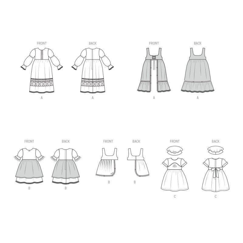 Patron McCall's 8543.OS - Vêtements pour poupées