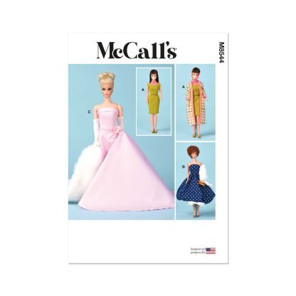 Patron McCall's 8544.OS - Vêtements pour poupées de 29 cm