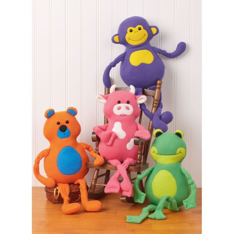 Patron McCall's M8546.OS - Peluches Animales à Confectionner