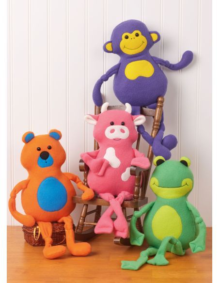 Patron McCall's M8546.OS - Peluches Animales à Confectionner