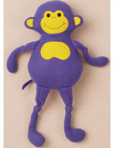 Patron McCall's M8546.OS - Peluches Animales à Confectionner