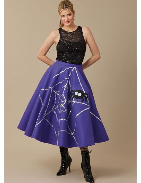 Patron McCall's 8548.A - Jupe circulaire élégante